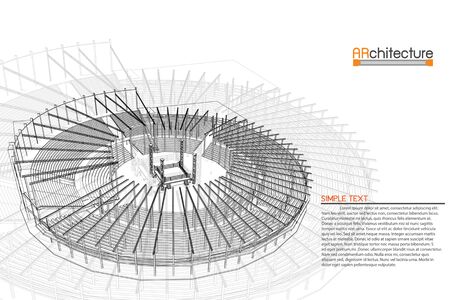 Architecture Backgroundのイラスト素材