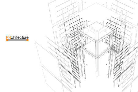 Architecture Backgroundのイラスト素材