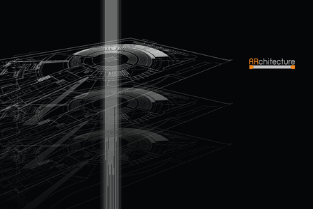 Architecture Backgroundのイラスト素材