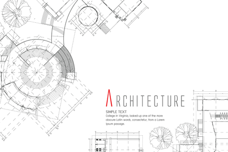 Architectural sketch icon.のイラスト素材