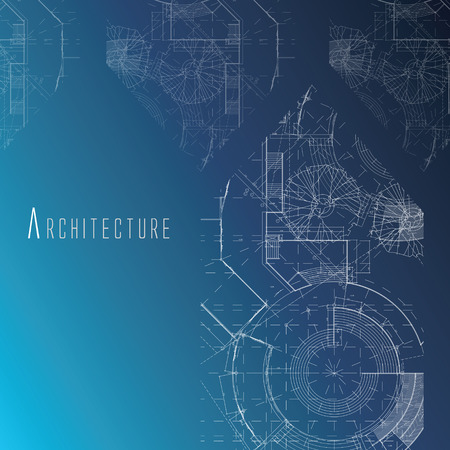 Architectural background.のイラスト素材