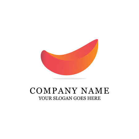 Abstract gradients logo designのイラスト素材