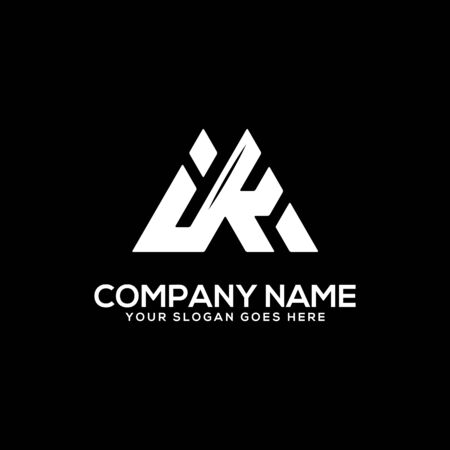 I K initial logo inspiration, I and K logo vector, can used sport, finance, firm logo templateのイラスト素材