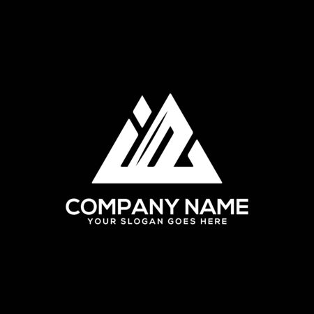 IE initial logo inspiration, I and E logo vector, can used sport, finance, firm logo templateのイラスト素材