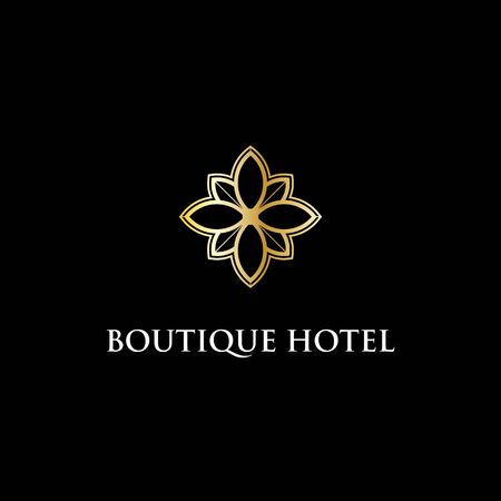 modern Boutique logo Design inspiration, luxury and clever, easy to used to your company logoのイラスト素材