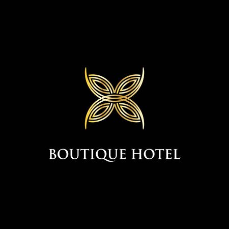 modern Boutique logo Design inspiration, luxury and clever, easy to used to your company logoのイラスト素材