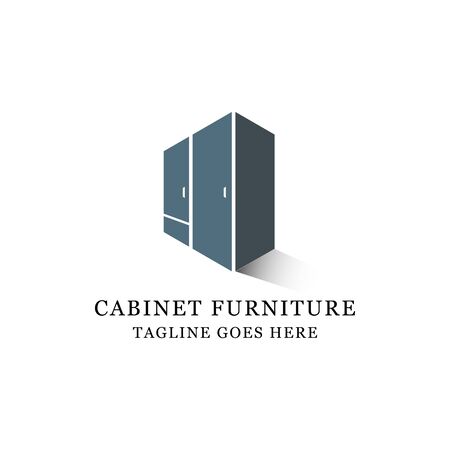 interior furniture cabinet logo design It is good for your business company or corporateのイラスト素材