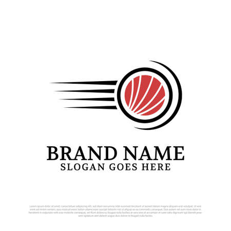 egg sunset logo design inspiration, breakfast vector icon, best for food and drink brand conceptsのイラスト素材