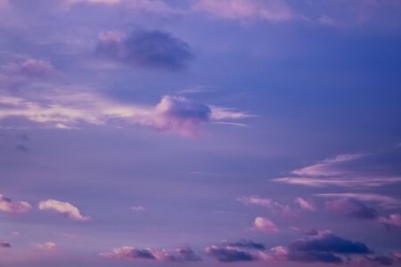 Incredible beautiful Sunset with cloud formations and colors in the sky.の写真素材