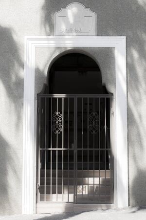 Noble entrance, noble gate in City of Cape Town, South Africa.の写真素材