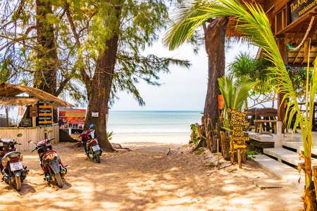 Ko Phayam Thailand January 31, 2020 Entrance to tropical Paradise island Koh Phayam Aow Yai Beach landscape panorama view in Ranong Thailand.のeditorial素材