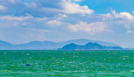 Tropical Paradise islands Koh Chang Koh Phayam Ko Thalu Ko Pho Ko Fai Mai landscape panorama view in...