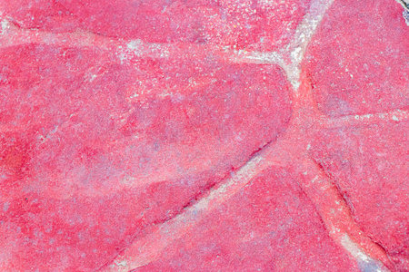 Beautiful wall stone and floor or ground texture pattern in Playa del Carmen Quintana Roo Mexico.の写真素材