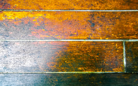Wooden boards wall or door texture pattern in Playa del Carmen Quintana Roo Mexico.