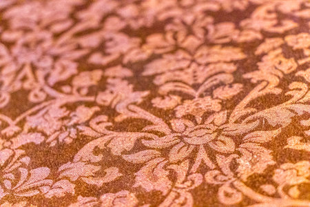Elegant luxurious satin tablecloth texture.の写真素材
