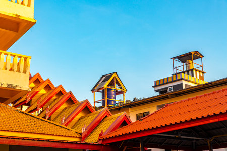 Kathu District Phuket Island Province Thailand November 29, 2025 Suwankeereewong Temple wat golden...