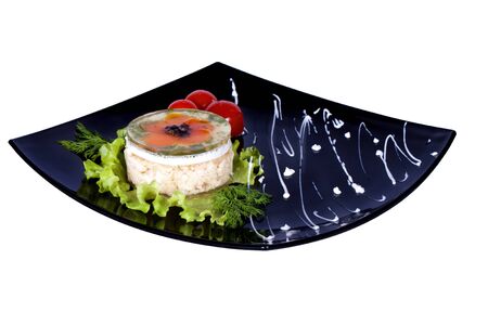 Aspic from chicken meat
