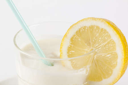 lemon mousseの写真素材