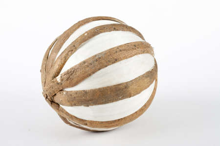 wooden ballsの写真素材