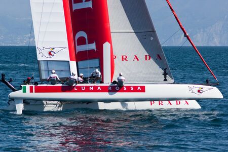 34th Americas Cup World Series 2013 in Naplesのeditorial素材