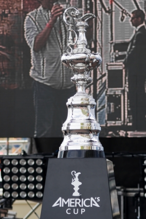 34th Americas Cup World Series 2013 in Naplesのeditorial素材