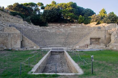 The archaeological and nature Park of Pausilypon in Naples, Italy