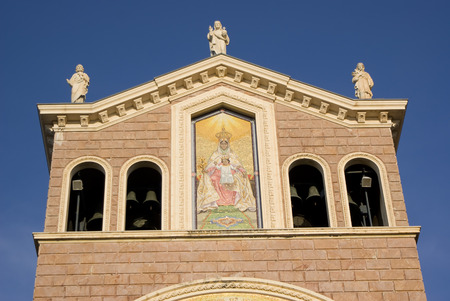 Details of the Sanctuary of Tindari, Sicily in Italyのeditorial素材