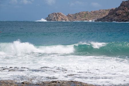 Seascape, Santa Teresa Gallura in Sardiniaの写真素材
