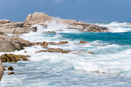 Seascape, Santa Teresa Gallura in Sardiniaの写真素材