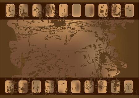 old film background with space for text or imageのイラスト素材