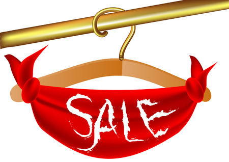 clothing saleのイラスト素材
