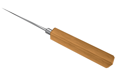 ice pick isolated on a white backgroundのイラスト素材
