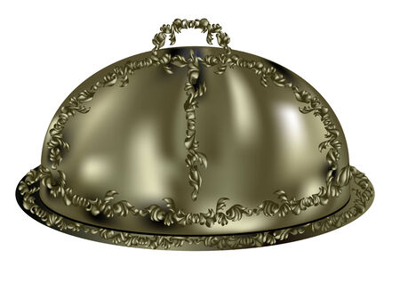 dome food isolated on a white backgorundのイラスト素材