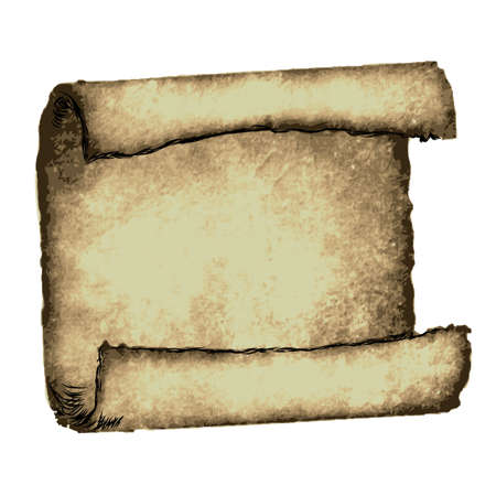 vintage banner isolated on awhite backgroundのイラスト素材