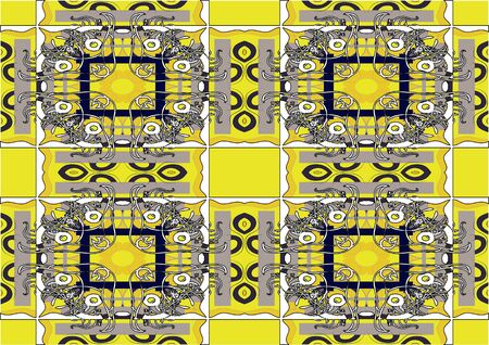 ethnic stylized pattern seamless textureのイラスト素材