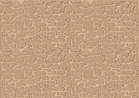 biege stone background. seamless abstract stones textureのイラスト素材