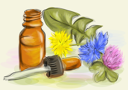 Homeopathyのイラスト素材