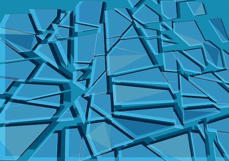 Background with cracks glass.のイラスト素材