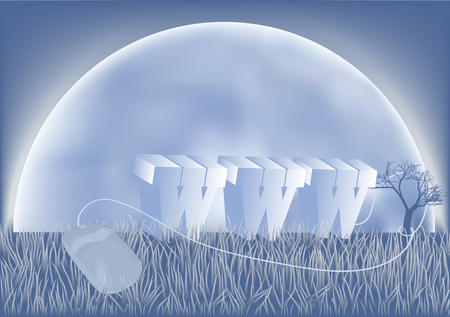 internet concept. abstract background in 10 EPSのイラスト素材