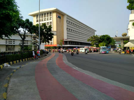 Museum BNI, Jakarta, Indonesia - (06-10-2021) : The afternoon atmosphere of a museum bank building...