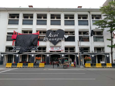 Kota tua, Kopi kenangan, Jakarta, Indonesia - (06-10-2021) : An old building used for the offices of...