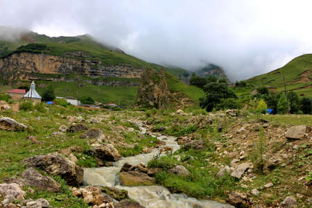 Photo taken in the mountain village of Azerbaijan