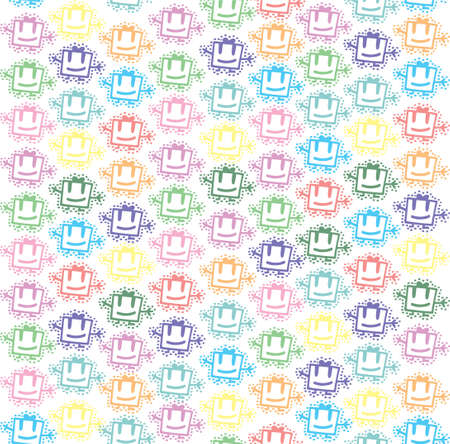 Vector baby background のイラスト素材