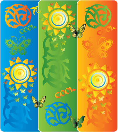 Summer background のイラスト素材