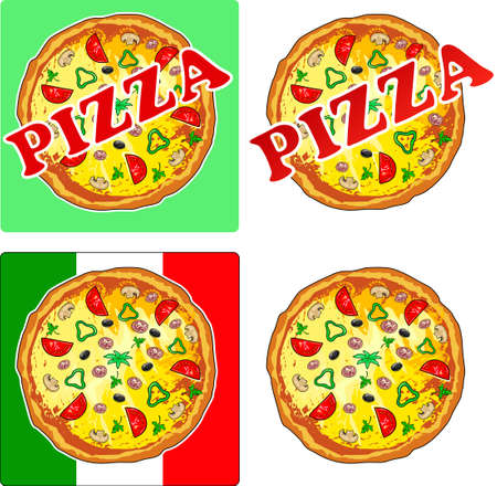 Pizza のイラスト素材