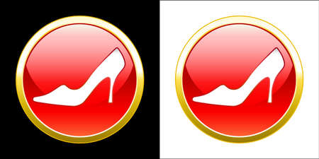 Shoes advertisementのイラスト素材