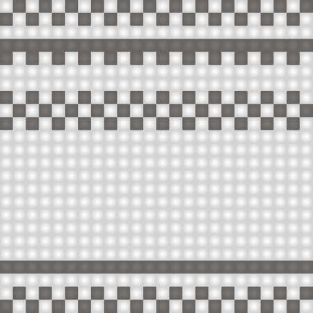 Geometrical seamless counting jacquard embroidery or knitting scheme motif pattern background, isolated vector illustration. For apparel textile: sweater, sock, scarf; interior: napkin, cushionのイラスト素材