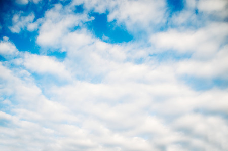 blue sky with cloud