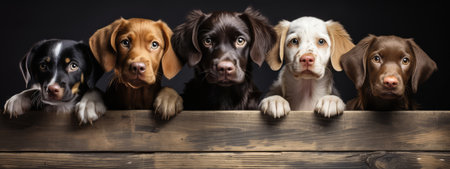 Blue butterflies on a white background. Wide banner, made with Generative AIの素材