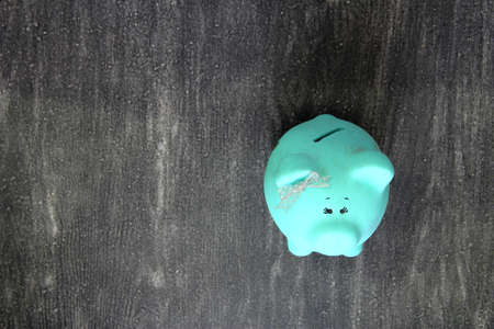 Silver coins for savings and investment fund in piggy bankの写真素材
